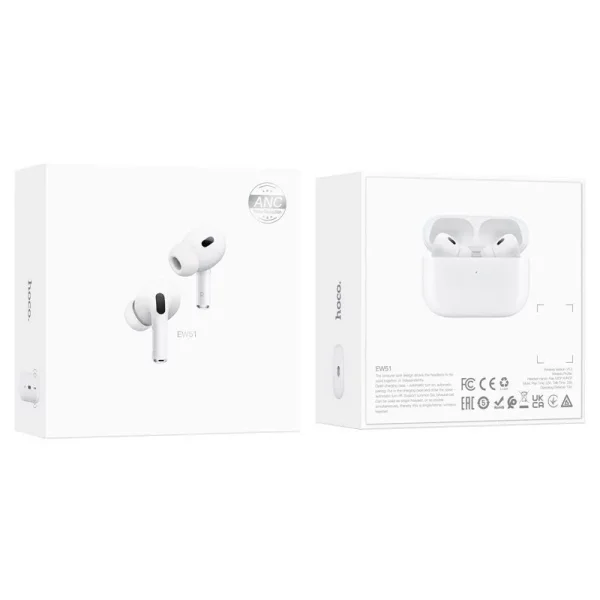 Hoco EW51 ANC True Wireless Bluetooth Earbuds