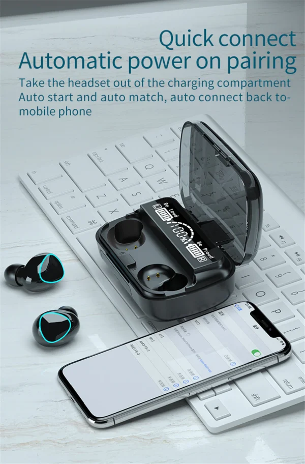 M10 TWS Wireless Earbuds - Image 5