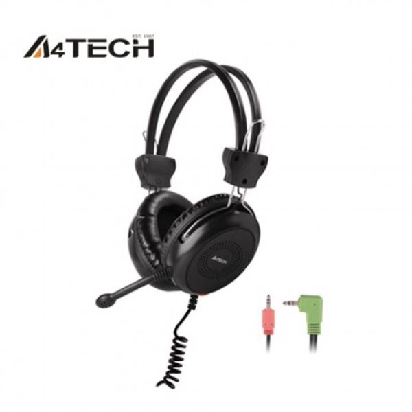 A4TECH HS30 3.5mm Headphone Black - Image 2