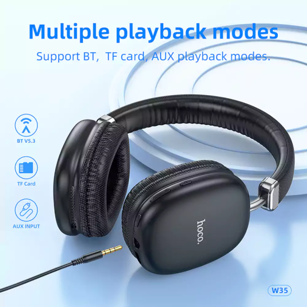 Hoco W35 Wireless Headphone - Image 3