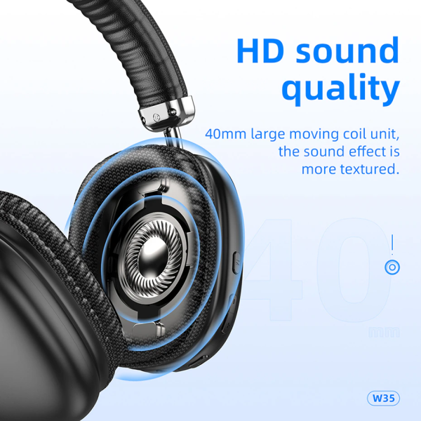 Hoco W35 Wireless Headphone - Image 4