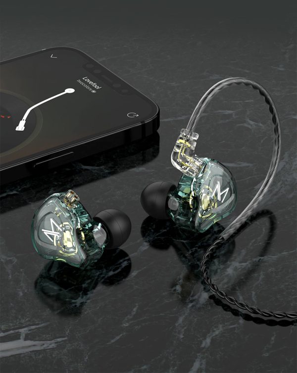 TRN MT1 Professional-grade Dynamic Driver In-Ear Monitor Earphone - Image 2