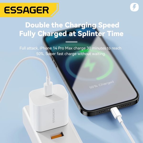 Essager 20w PD Charging Adapter(Only Adapter) - Image 2