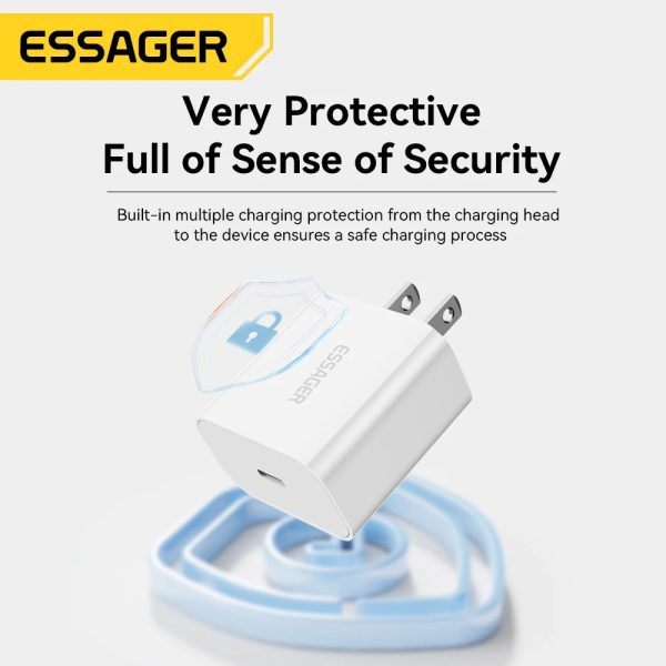 Essager 20w PD Charging Adapter(Only Adapter) - Image 4