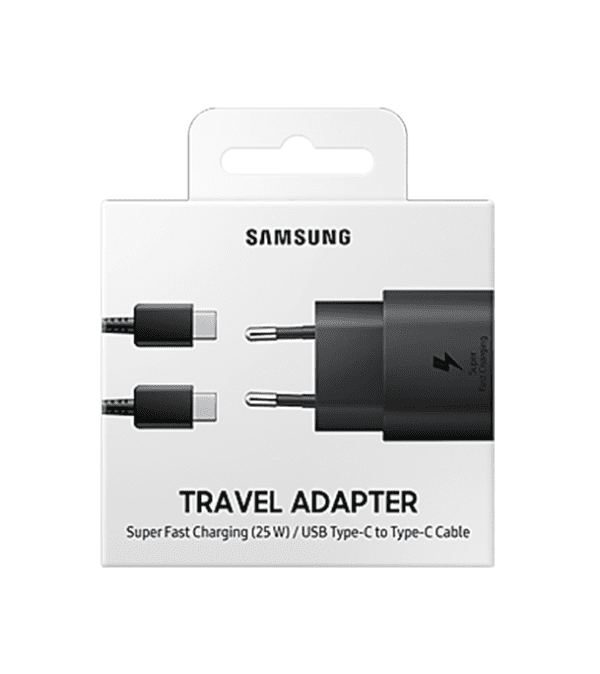 Samsung 25W USB-C Adapter with Type Cable (2 Pin CN Plug) - Image 3