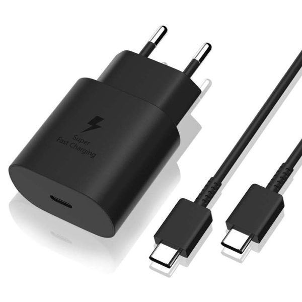 Samsung 25W USB-C Adapter with Type Cable (2 Pin CN Plug)