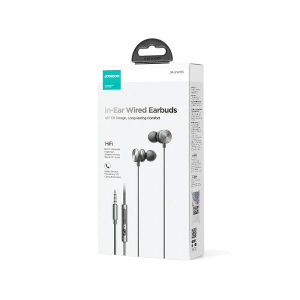 JR-EW03 Wired Series In-Ear Metal Wired Earbuds